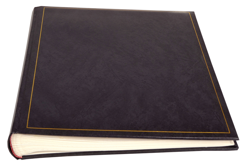 Henzo Henzo Basic Line Fotoalbum Zwart - 30x36 cm (80 Witte zijden / 40 bladen)