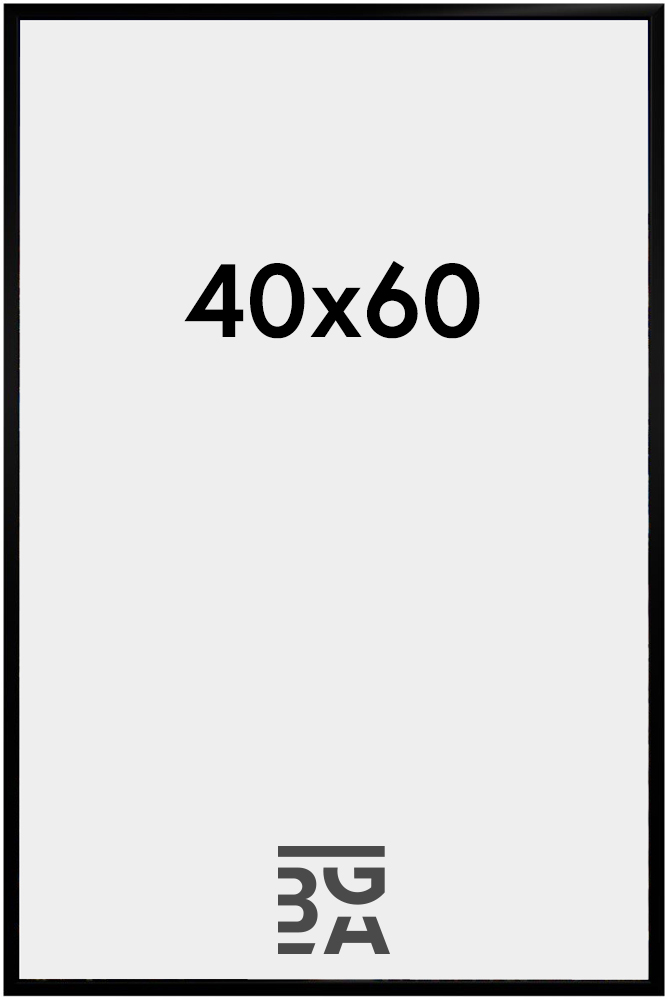BGA Nordic Fotolijst New Lifestyle Zwart 40x60 cm