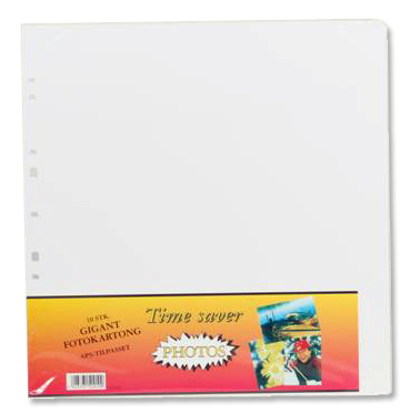 Focus Albumbladen Timesaver Gigant - 10 Witte vellen