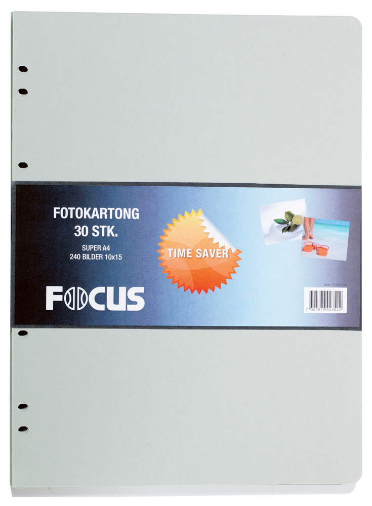 Focus Albumbladen Timesaver SA4 - 30 Grijze vellen