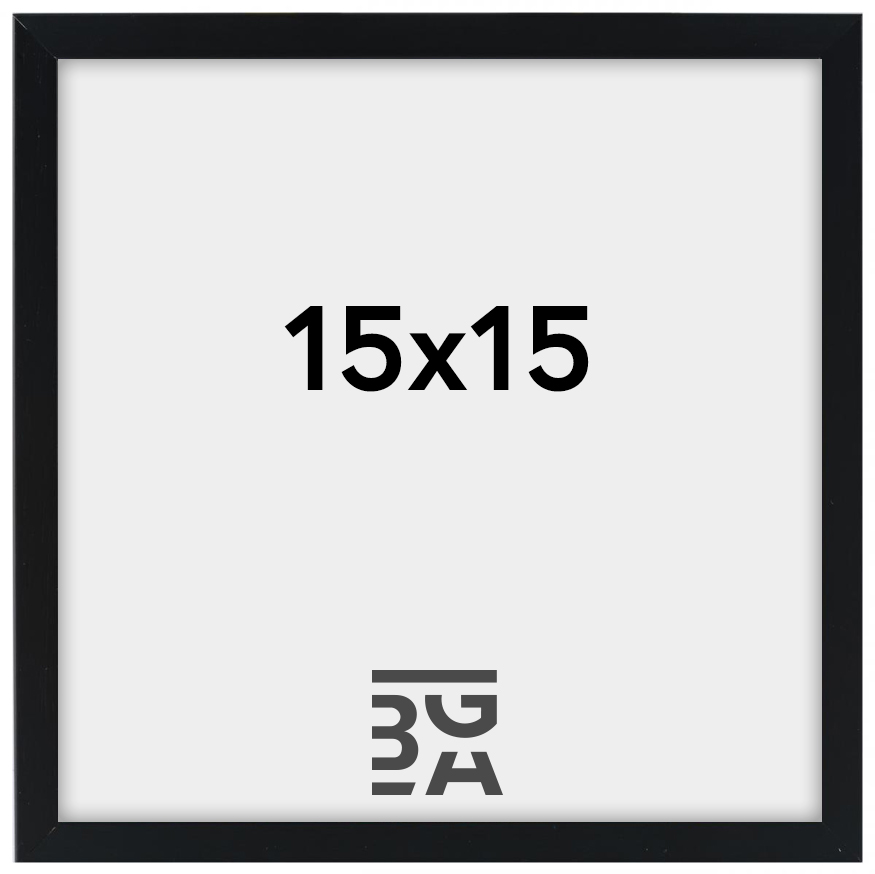 Galleri 1 Fotolijst Edsbyn Zwart 15x15 cm