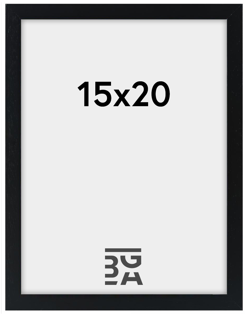BGA Nordic Fotolijst Edsbyn Zwart 15x20 cm