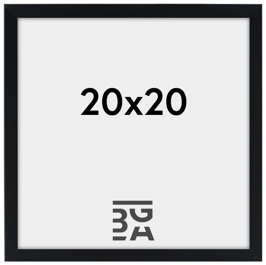 BGA Nordic Fotolijst Edsbyn Zwart 20x20 cm