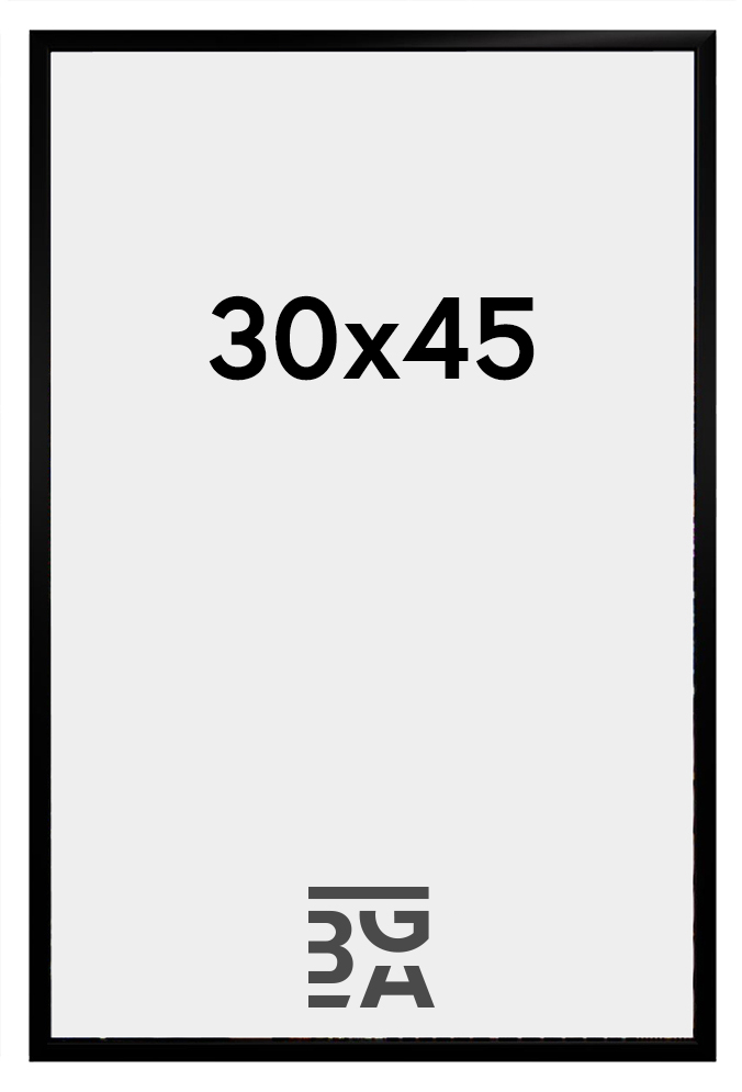 BGA Nordic Fotolijst New Lifestyle Zwart 30x45 cm