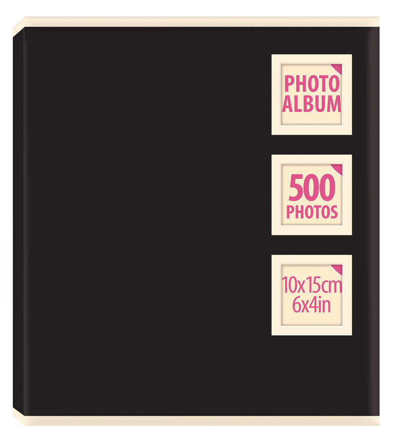 Innova Collection Album Zwart - 500 Foto's van 10x15 cm