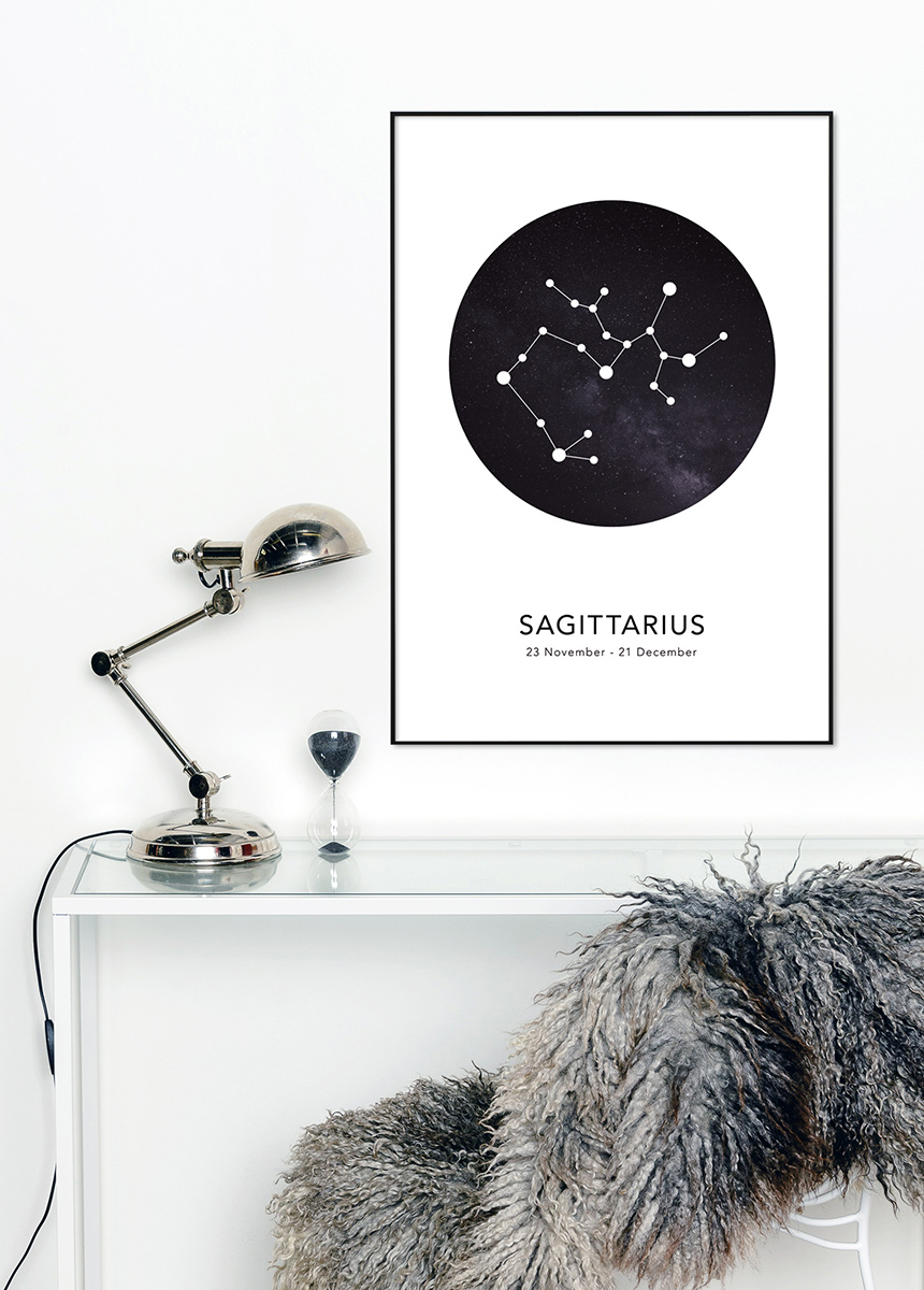 Bildverkstad Sagittarius Poster