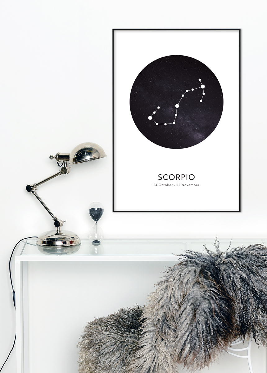 Bildverkstad Scorpio Poster