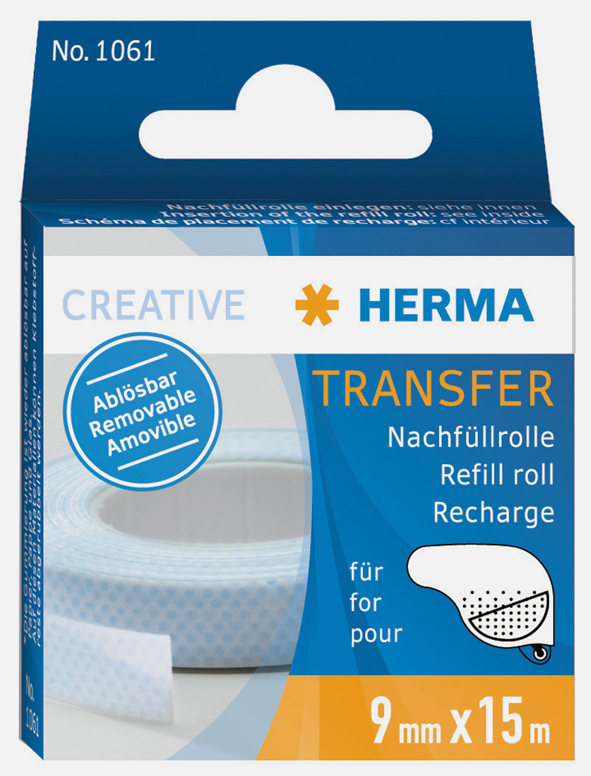 Herma Glue refill Transfer removable - 15m