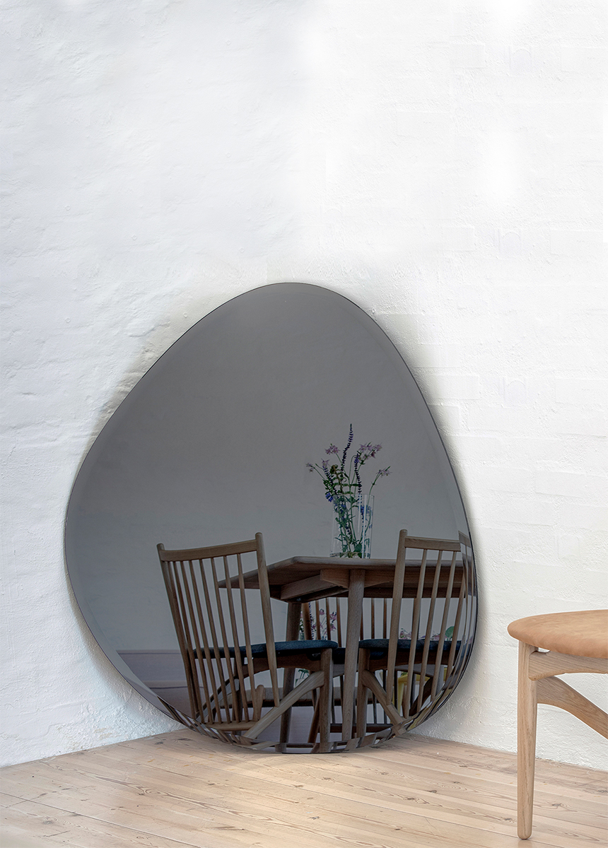 Incado Spiegel Shape Big Warm Grey 95x110 cm
