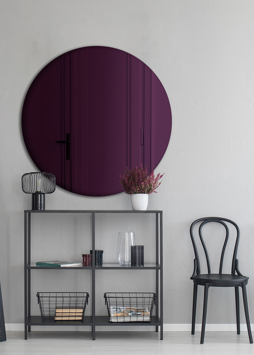 Incado Spiegel Slim Purple 70 cm Ø