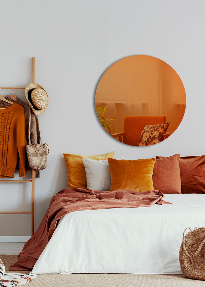 Incado Spiegel Slim Orange 90 cm Ø