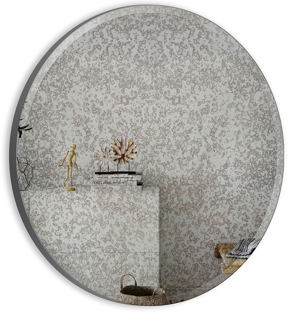 Incado Spiegel Prestige Oxidized 80 cm Ø