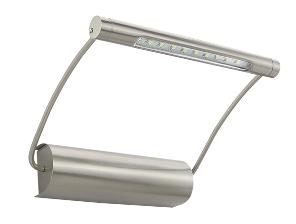 Bioledex Tommy LED 21 cm voor lijstbreedte 30-50 cm schilderijverlichting - Zilver