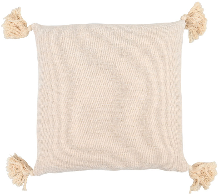 Miljögården Kussensloop Tassle - Beige 45x45 cm
