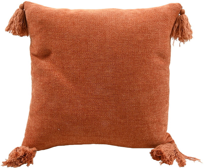 Miljögården Kussensloop Tassle - Oranje 45x45 cm