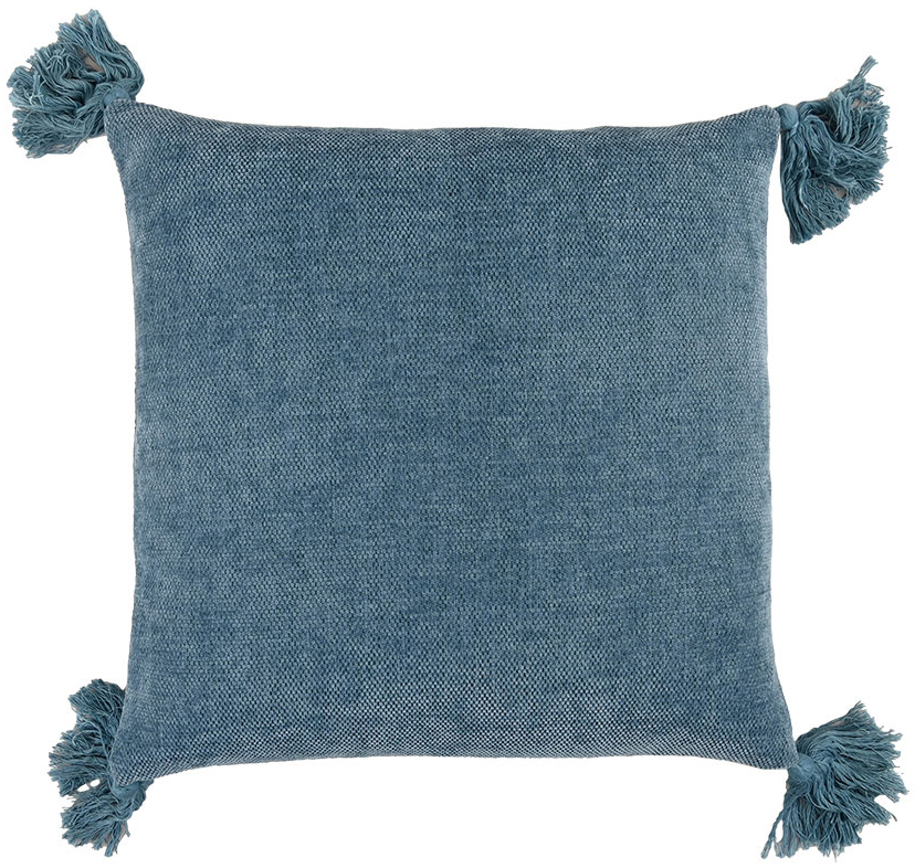 Miljögården Kussensloop Tassle - Blauw 45x45 cm