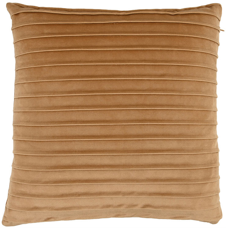 Miljögården Kussensloop Marissa - Camel 45x45 cm