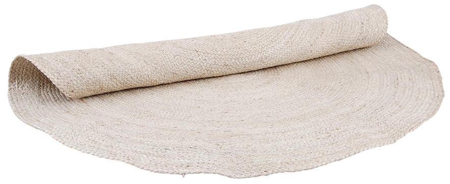 Miljögården Vloerkleed Roundo - Jute 120 cm Ø