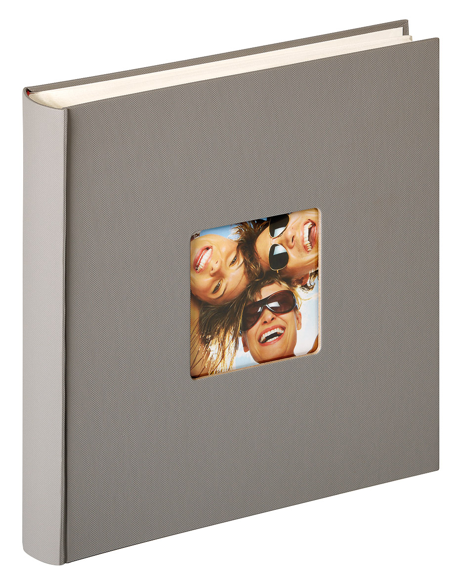 Walther Fun Design Grijs - 30x30 cm (100 Witte zijden / 50 bladen)