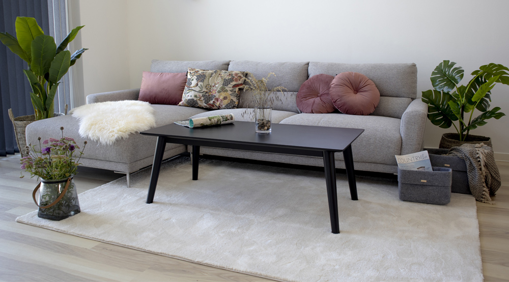 House Nordic Salontafel Copenhagen 60x120 cm - Zwart