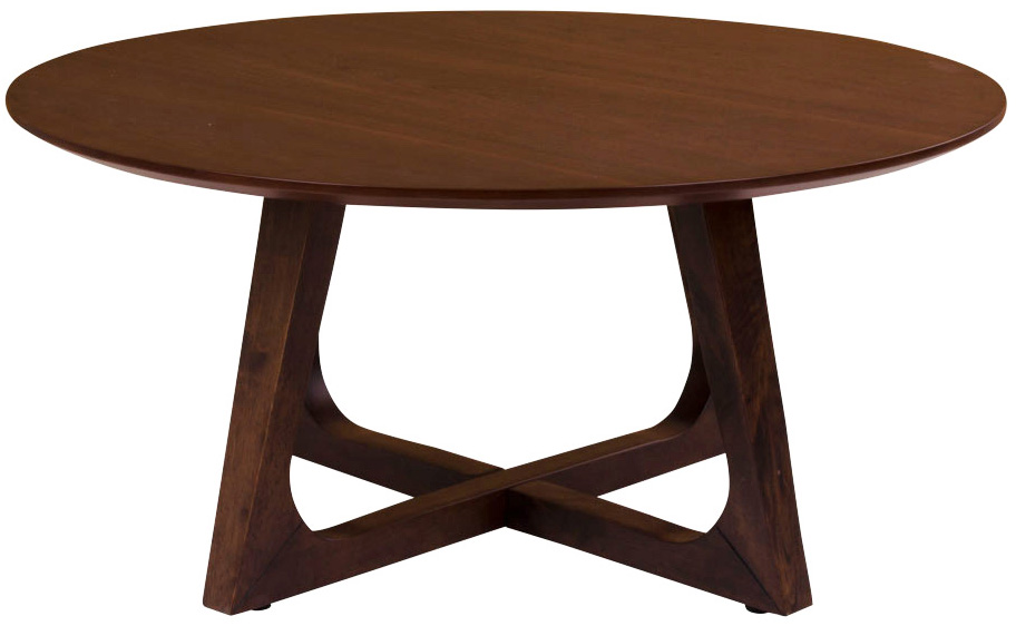 House Nordic Salontafel Hellerup 75 cm Ø - Walnoot
