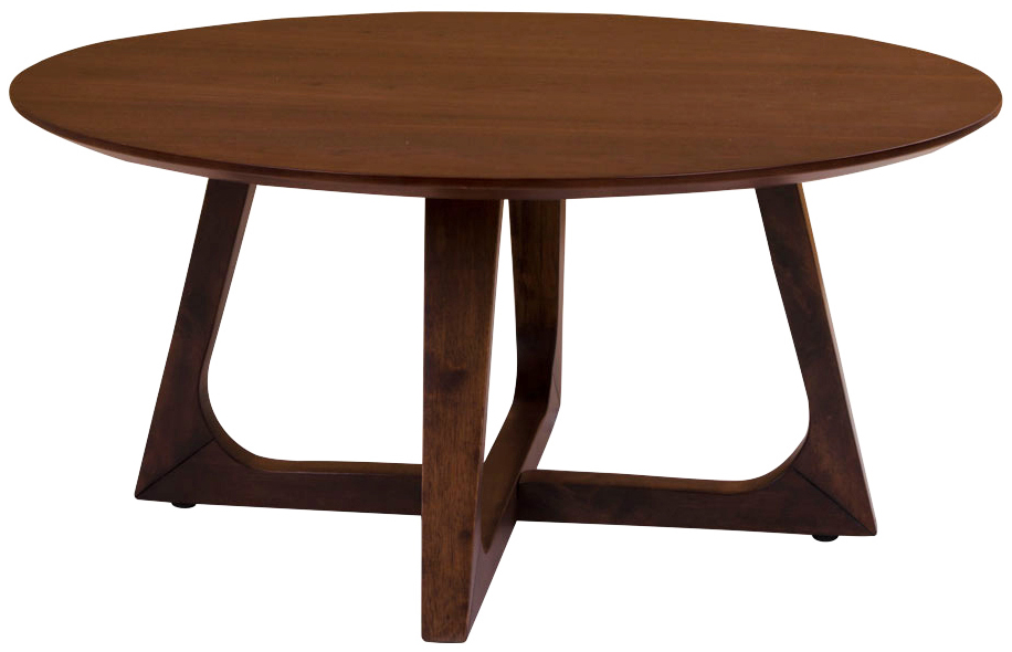 House Nordic Salontafel Hellerup 75 cm Ø - Walnoot