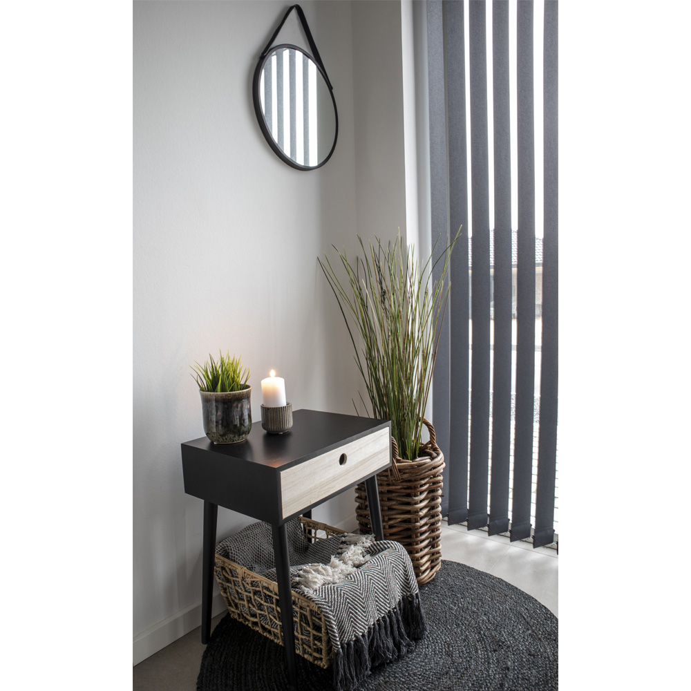 House Nordic Nachtkastje Parma 32x45 cm - Wit/Hout