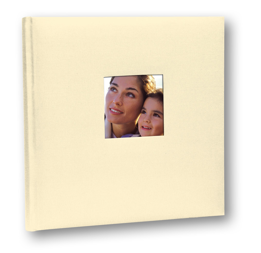 ZEP Zep Cotton Fotoalbum Wit - 24x24 cm (40 Witte zijden / 20 bladen)